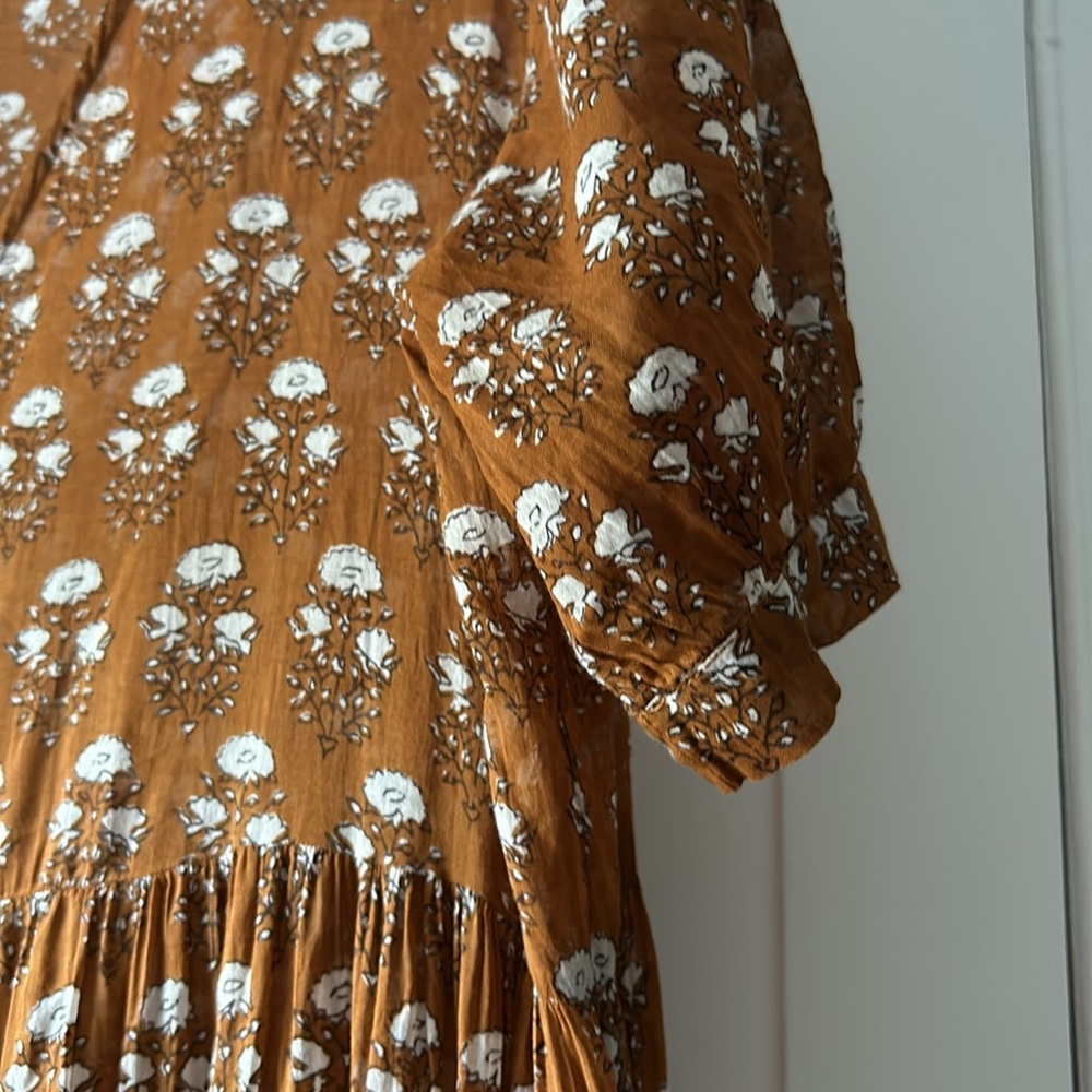 Daughters of India Brown Floral Dress - Picture 7 of 10
